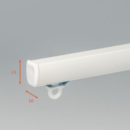 INTENSIONS Gordijnrails Prof wit 150 cm kopen INTENSIONS Gordijnrails Prof wit 150 cm kopen