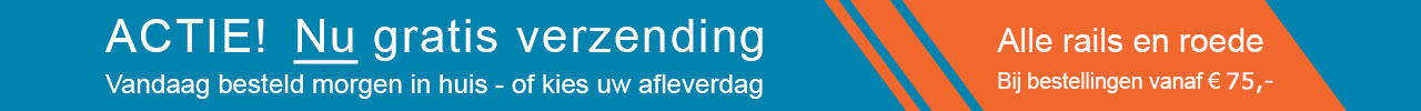 Gratis Verzending van uw gordijnrails