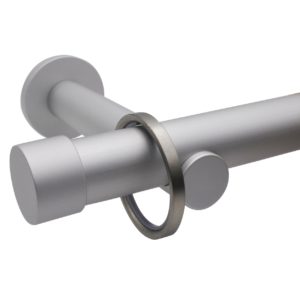 Busche vion roede 20mm zilver