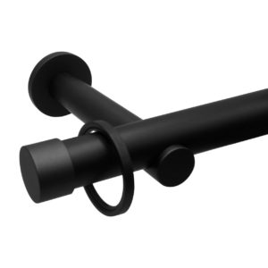 Busche vion roede 20mm mat zwart