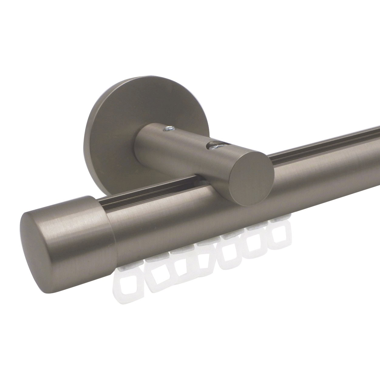 Busche inside railroede 20mm mat nikkel