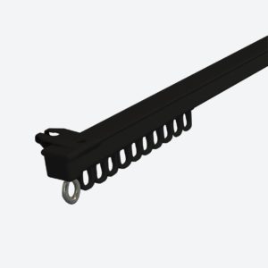 RR Gordijnrail Basic Zwart