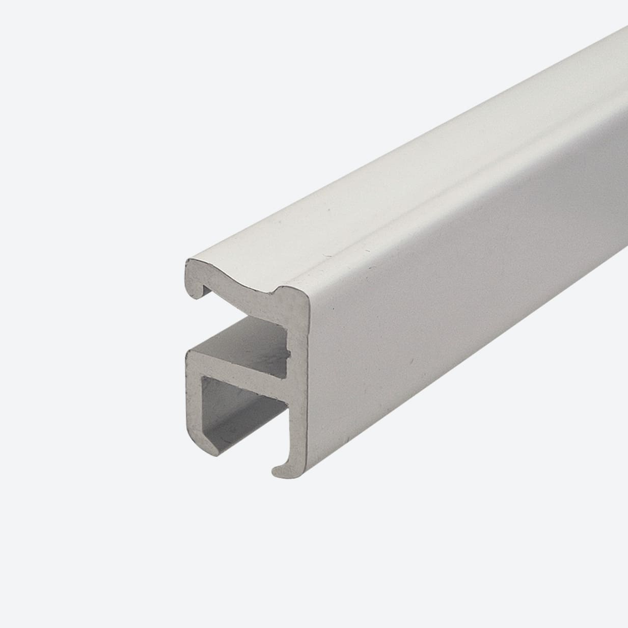 Evo gordijnrail detail wit