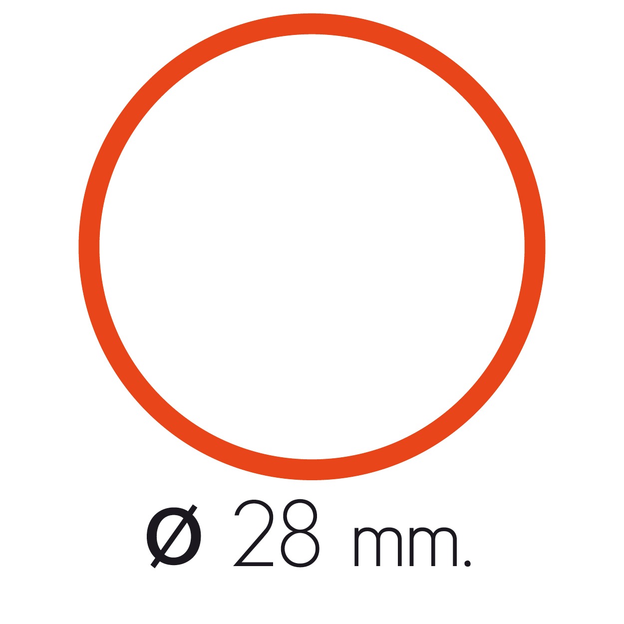 RR Gordijnroede 28mm Zwart - Afbeelding 4
