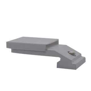 B11597 108 Zilver Plafondsteun 3mm Bewerkt