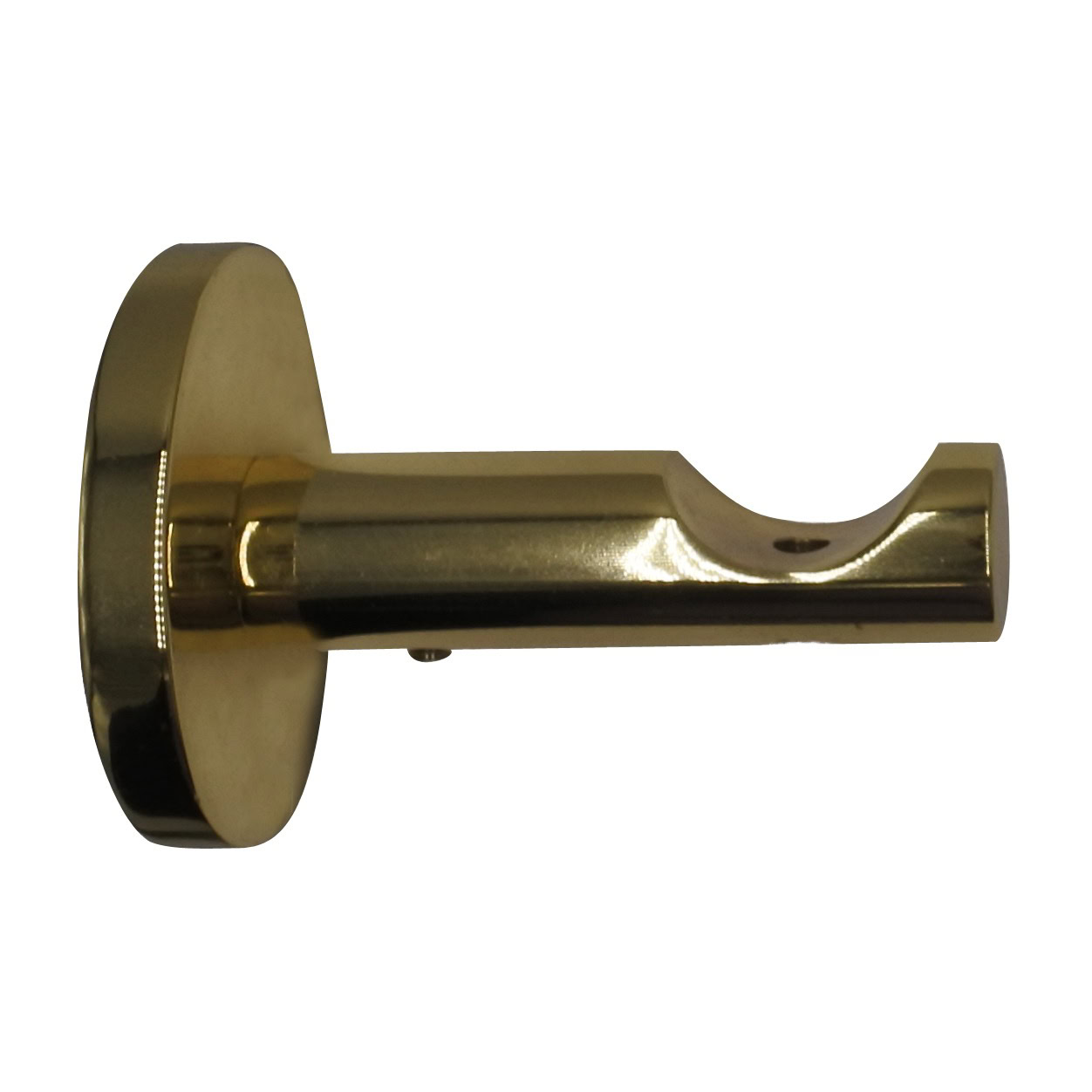 B1187050 23 Messing Glans Wandsteun 80mm 20 Mm Bewerkt