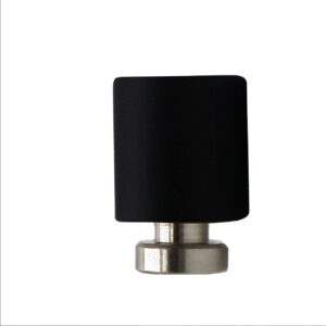 B164915 157 Mat Zwart Plafondsteun 15mm Bewerkt Rotated