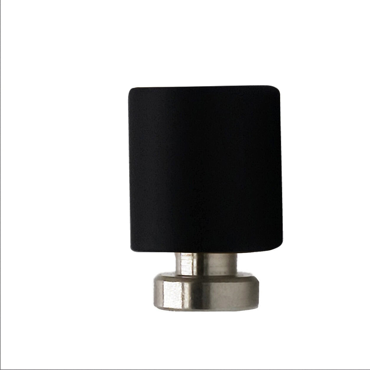 B164915 157 Mat Zwart Plafondsteun 15mm Bewerkt Rotated
