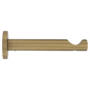 B244120 24 Mat Messing Wandsteun 120mm 28mm Bewerkt