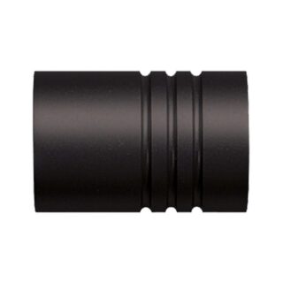 Rr Eindknop Cilinder Voor 28mm Rail Roede Zwart