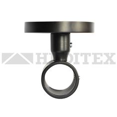 Rr Plafondsteun Voor 20mm Roede Zwart
